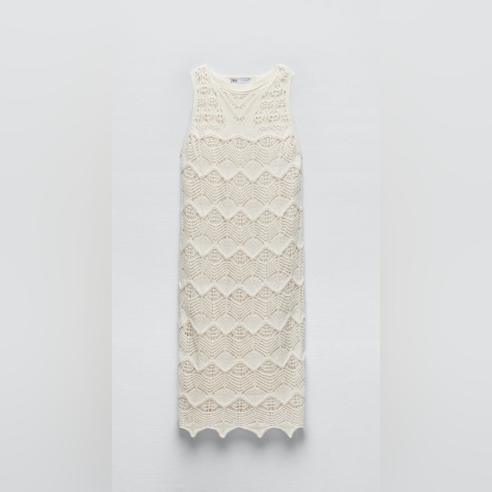 NWT Zara crochet dress - Picture 7 of 13